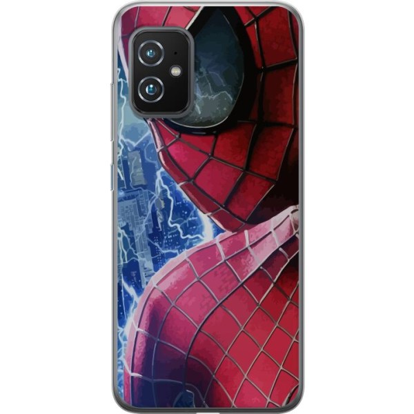 Asus Zenfone 8 Gennemsigtig cover Spiderman