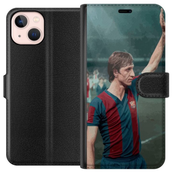 Apple iPhone 13 Lommeboketui Cruijff (FC Barcelona)