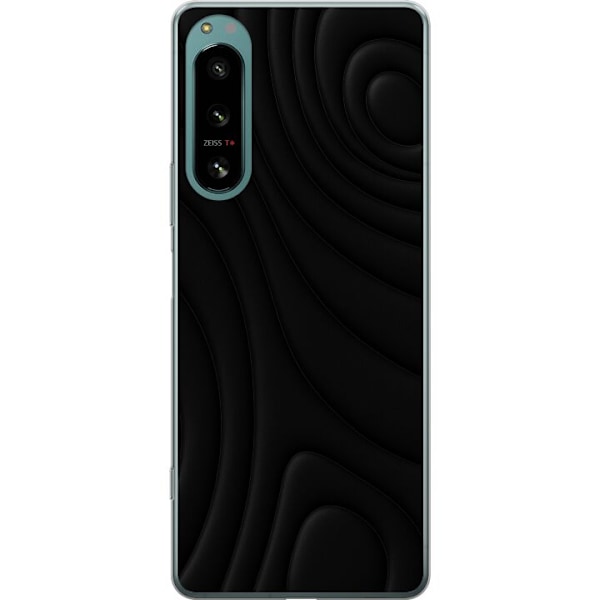 Sony Xperia 5 IV Läpinäkyvä kuori Tummat Aallot