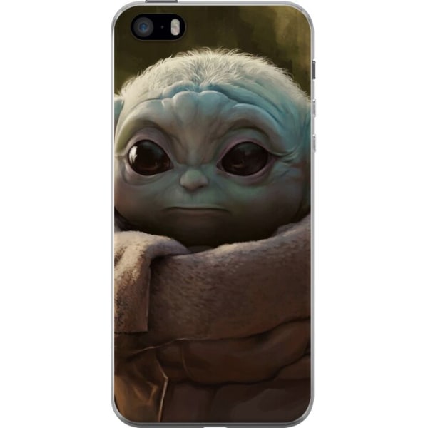 Apple iPhone SE (2016) Cover / Mobilcover - Baby Yoda