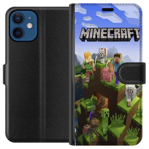 Yhteensopiva Lompakkokotelo Apple iPhone 12 Minecraft