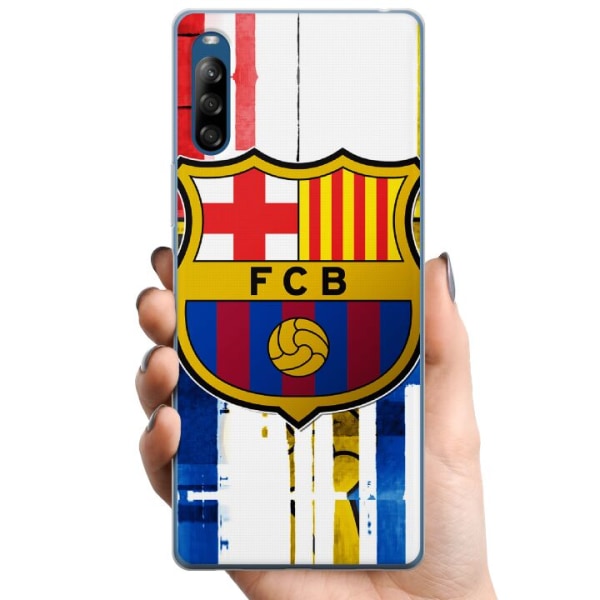 Sony Xperia L4 TPU Mobilcover FC Barcelona