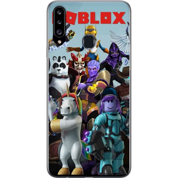 Kompatibelt Mobildeksel til Samsung Galaxy A20s Roblox