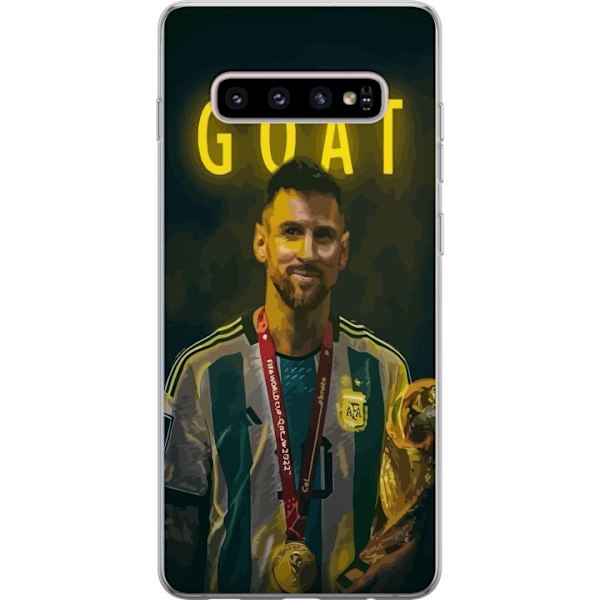 Samsung Galaxy S10+ Gennemsigtig cover Ged Messi