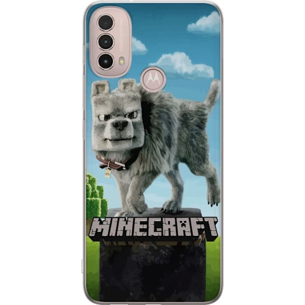Motorola Moto E40 Läpinäkyvä kuori A Minecraft Movie