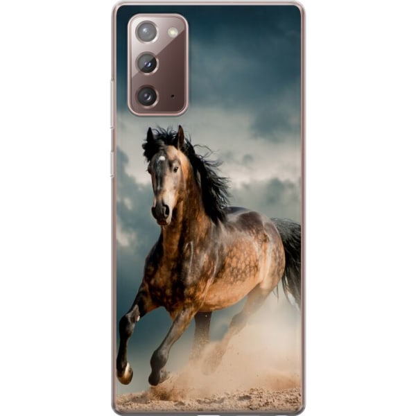 Samsung Galaxy Note20 Gjennomsiktig deksel Hest