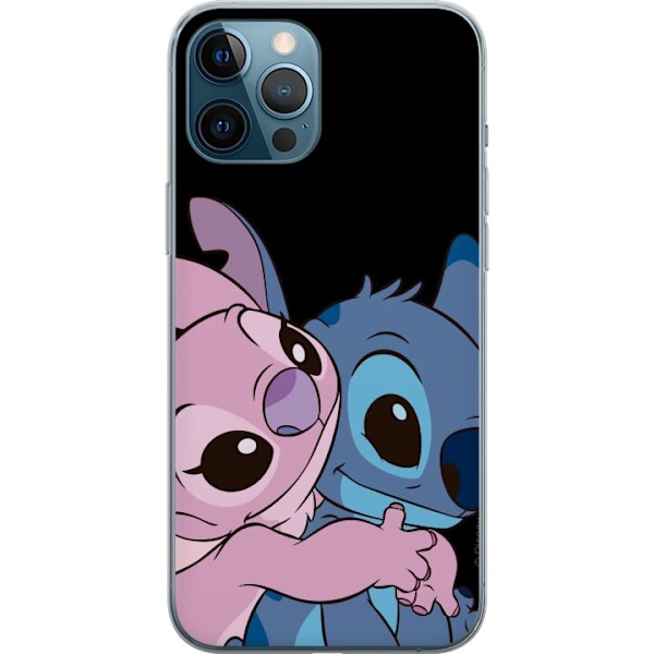 Apple iPhone 12 Pro Max Gjennomsiktig deksel Lilo & Stitch