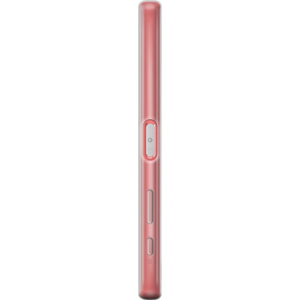 Sony Xperia Z5 Compact Läpinäkyvä kuori Labubu Sydän Taustakuva Pop Mart Rakkausteema Hahmodesign Suosittu Motiivi Keräilytaideteossarja