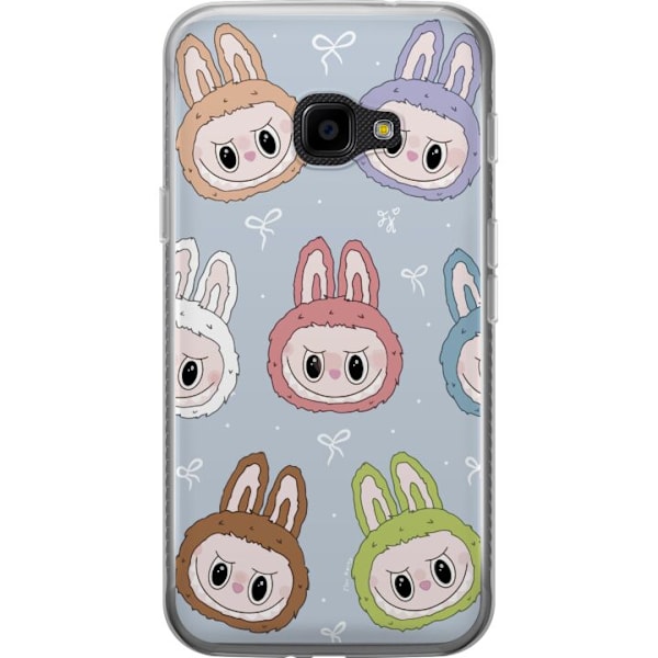 Samsung Galaxy Xcover 4 Gjennomsiktig deksel Pastel Labubu
