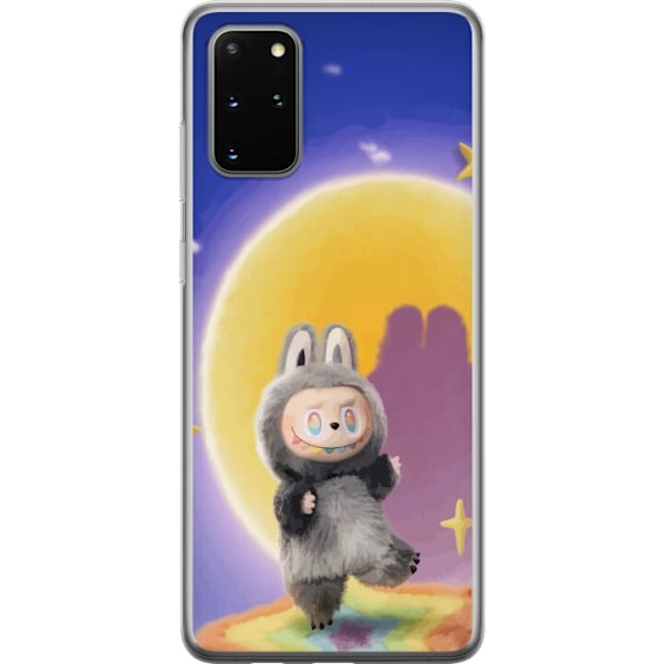 Samsung Galaxy S20+ Läpinäkyvä kuori Labubu Neon Pop - Neon