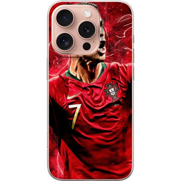 Apple iPhone 16 Pro Gennemsigtig cover Ronaldo