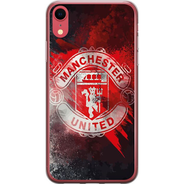 Apple iPhone XR Gennemsigtig cover Manchester United F.C.