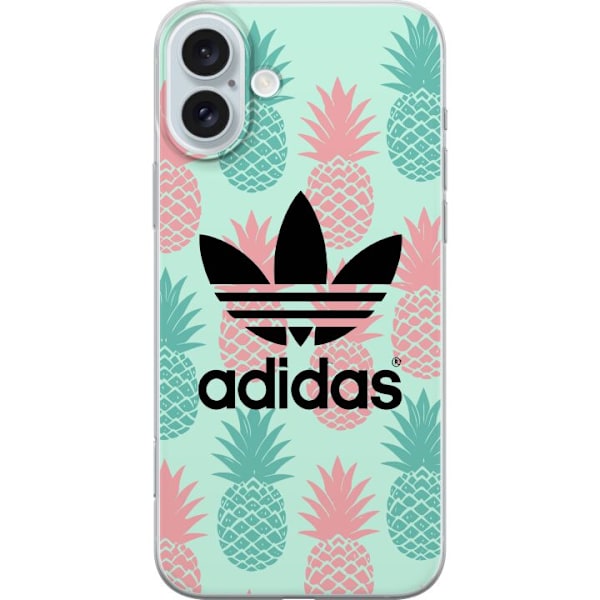 Apple iPhone 16 Plus Gennemsigtig cover Adidas