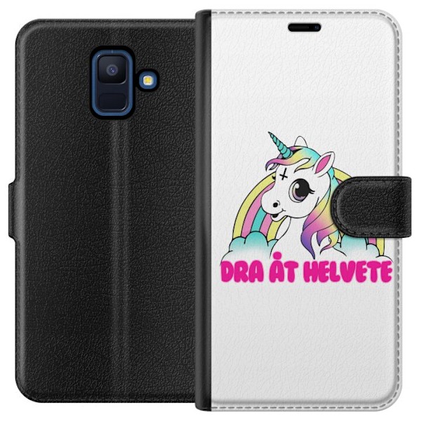 Samsung Galaxy A6 (2018) Lommeboketui Unicorn