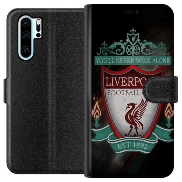Kompatibelt Lommeboketui til Huawei P30 Pro Liverpool L.F.C.