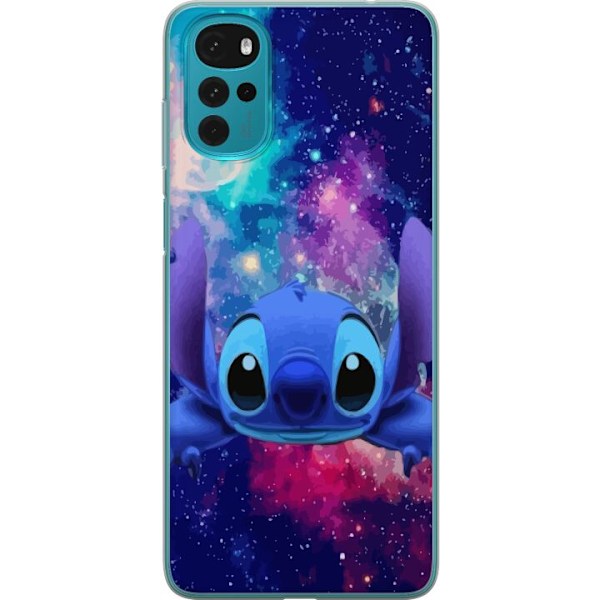 Motorola Moto G22 Gennemsigtig cover Stitch
