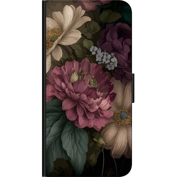 Sony Xperia 10 Plus Tegnebogsetui Blomster