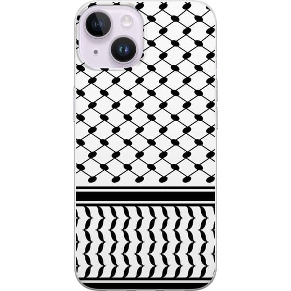 Kompatibelt Mobildeksel til Apple iPhone 14 Keffiyeh mønster