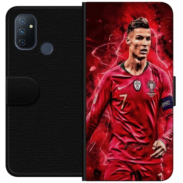 OnePlus Nord N100 Lommeboketui Ronaldo Ferdigheter - CR7 Design for Ekte Supportere