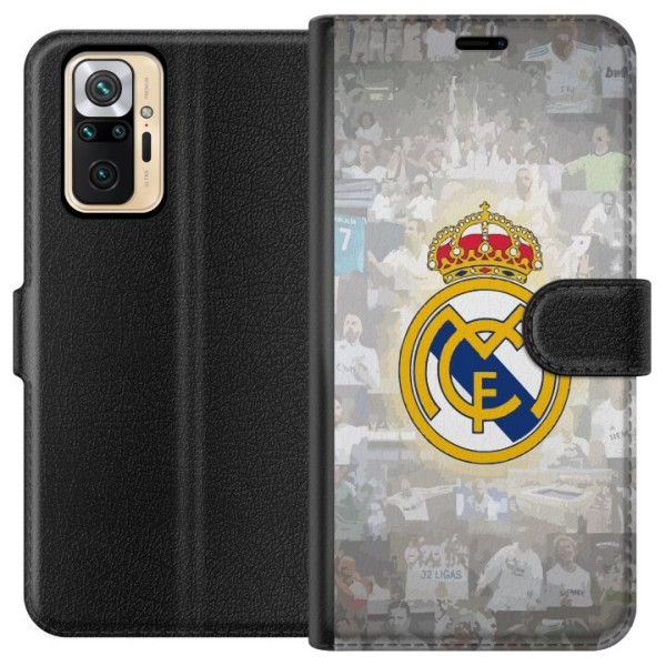 Xiaomi Redmi Note 10 Pro Lompakkokotelo Real Madrid