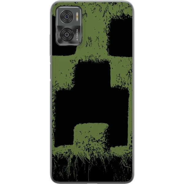 Motorola Moto E22i Läpinäkyvä kuori A Minecraft Movie