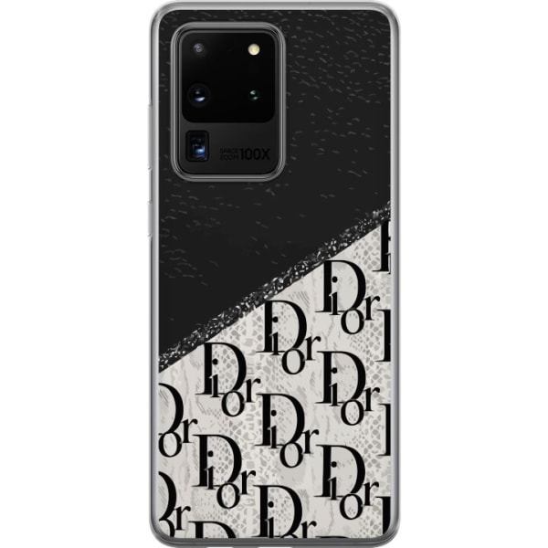 Samsung Galaxy S20 Ultra Läpinäkyvä kuori Dior