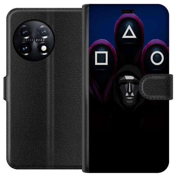 OnePlus 11 Lompakkokotelo Squid Game Kausi 3 Uudet Ikoni Suosittu Sarja TV Motiivi Aasialainen Draama Trendikäs Graafinen Suunnittelu