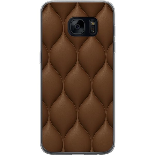 Samsung Galaxy S7 Genomskinligt Skal Cocoa Scales