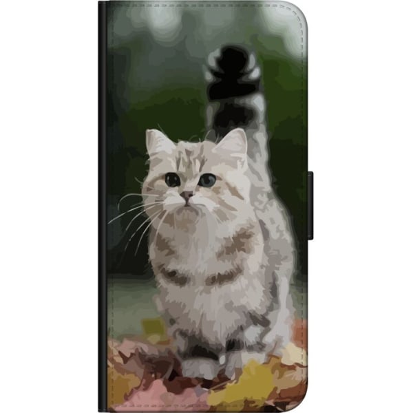 Samsung Galaxy Note 4 Plånboksfodral Katt