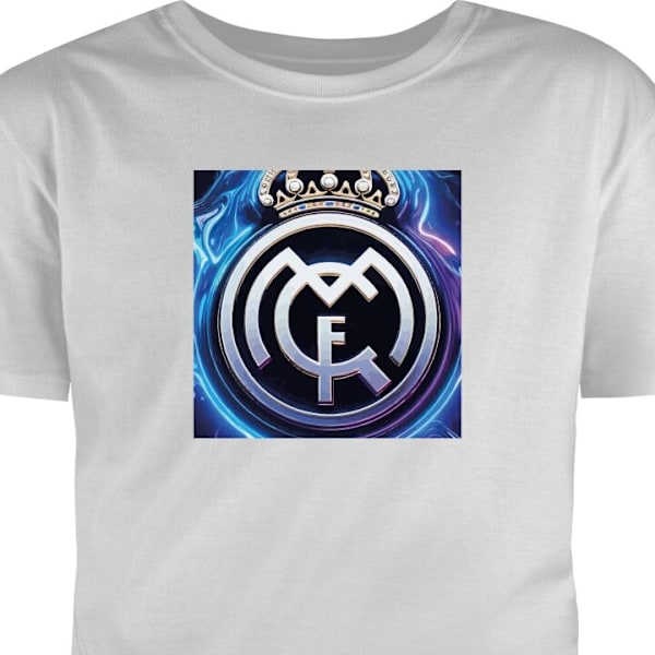 Børne T-shirt | Behagelig T-shirt til Børn Real Madrid grå 1-2 År