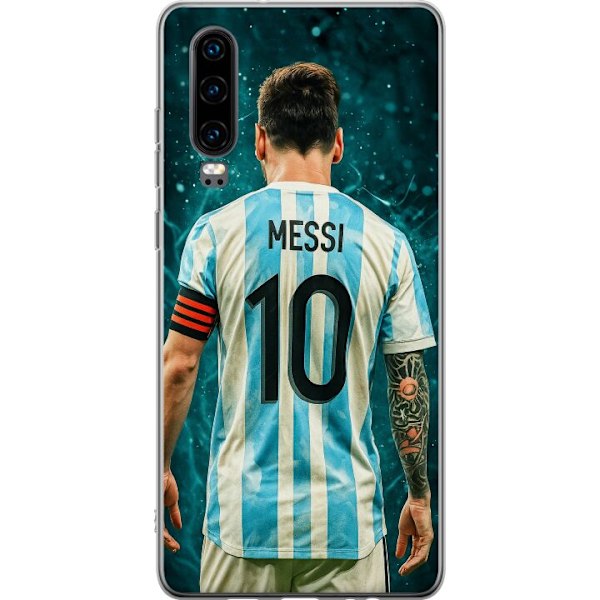 Huawei P30 Läpinäkyvä kuori Messi