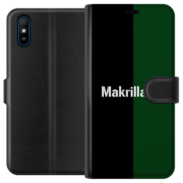 Xiaomi Redmi 9A Plånboksfodral Makrillarna Fotboll