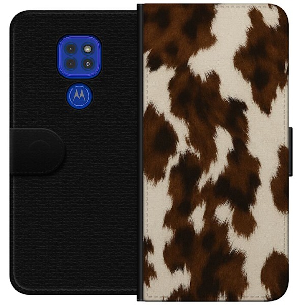 Motorola Moto G9 Play Tegnebogsetui Farve Sprøjt