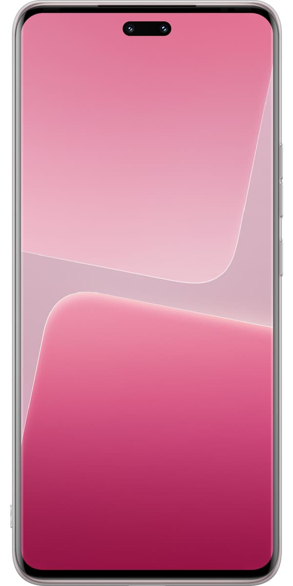 Kompatibelt Mobildeksel til Xiaomi 13 Lite Grå testbildeskjerm - Grått motiv med grå TV med fargetestbilde. grå