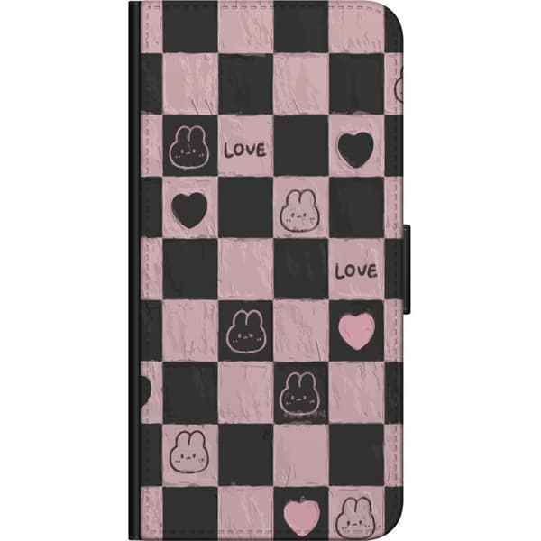 Kompatibelt Lommeboketui til OnePlus 9 Pro Svart og rosa
