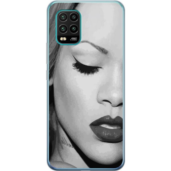 Xiaomi Mi 10 Lite 5G Läpinäkyvä kuori Rihanna – Aesthetic