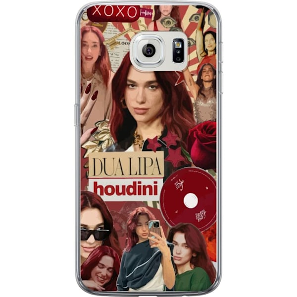 Samsung Galaxy S6 edge Läpinäkyvä kuori Dua Lipa – Fashion & Style Edit