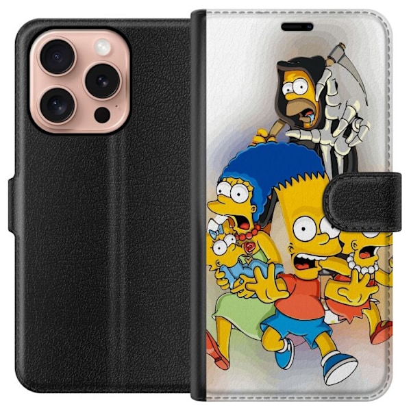 Apple iPhone 16 Pro Lommeboketui The Simpsons