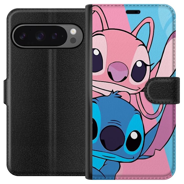 Google Pixel 9 Pro XL Tegnebogsetui Stitch & Angel