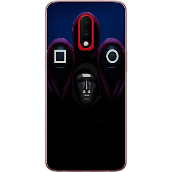 OnePlus 7 Läpinäkyvä kuori Squid Game Kausi 3 Uudet Ikoni Suosittu Sarja TV Motiivi Aasialainen Draama Trendikäs Graafinen Suunnittelu
