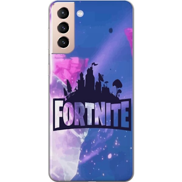 Samsung Galaxy S21 Gennemsigtig cover Fortnite