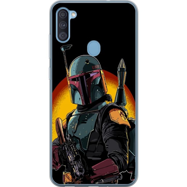 Samsung Galaxy A11 Gjennomsiktig deksel The Mandalorian