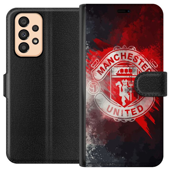 Samsung Galaxy A33 5G Lompakkokotelo Manchester United FC