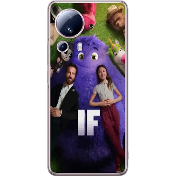 Xiaomi 13 Lite Läpinäkyvä kuori IF: Låtsaskompisar
