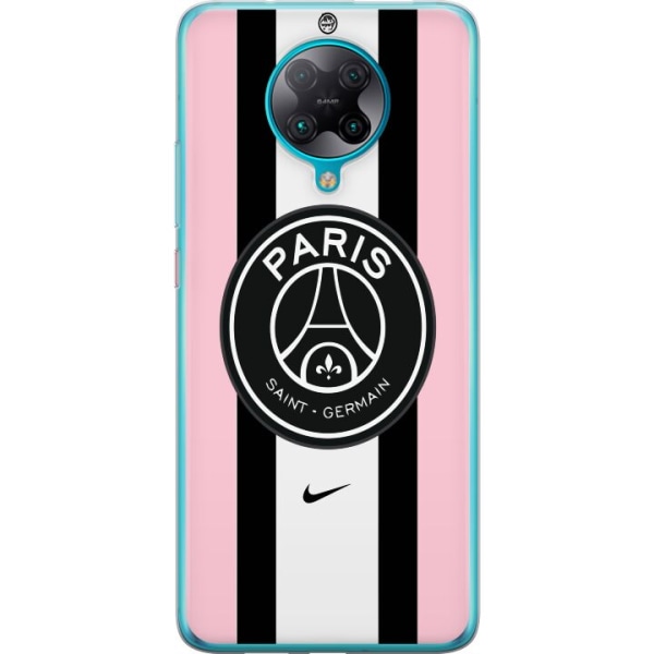 Xiaomi Poco F2 Pro Läpinäkyvä kuori Paris Saint-Germain F.C