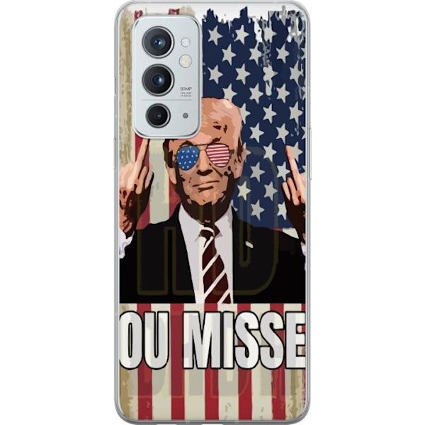 OnePlus 9RT 5G Läpinäkyvä kuori Trump