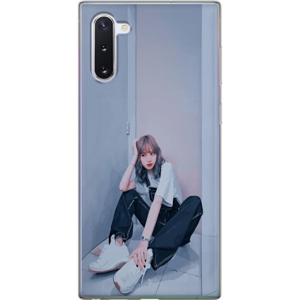 Samsung Galaxy Note10 Läpinäkyvä kuori Lisa from Blackpink – K-pop Style Icon