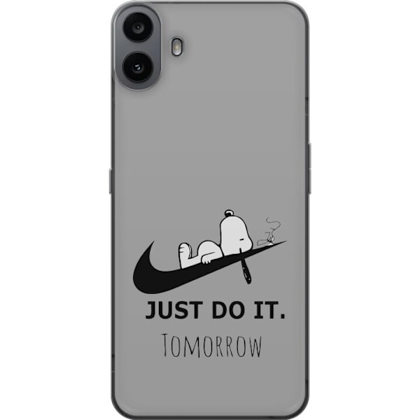 Nothing CMF Phone 1 Gjennomsiktig deksel Just Do It, NIKE