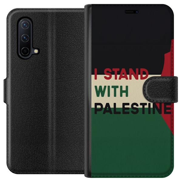 OnePlus Nord CE 5G Plånboksfodral Stand with Palestine – solidaritetsdesign med starkt budskap