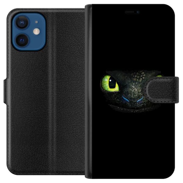 Kompatibelt Plånboksfodral till Apple iPhone 12 mini Toothless